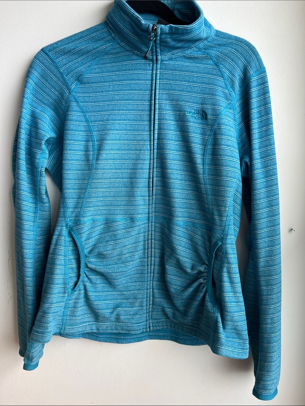 North Face fleece zip up size L